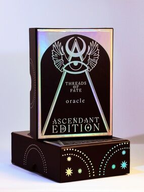 Out of print rare Threads of Fate Oracle Deck: Ascendant Edition Holographic
